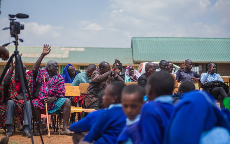 A participant in an event